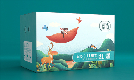 臻造琥珀金薯家庭装